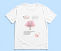 Cherry blossom Standard crew t-shirts